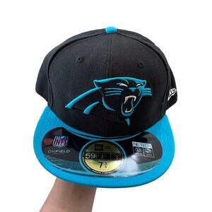 New era Carolina Panthers Fitted hat  7 3/4